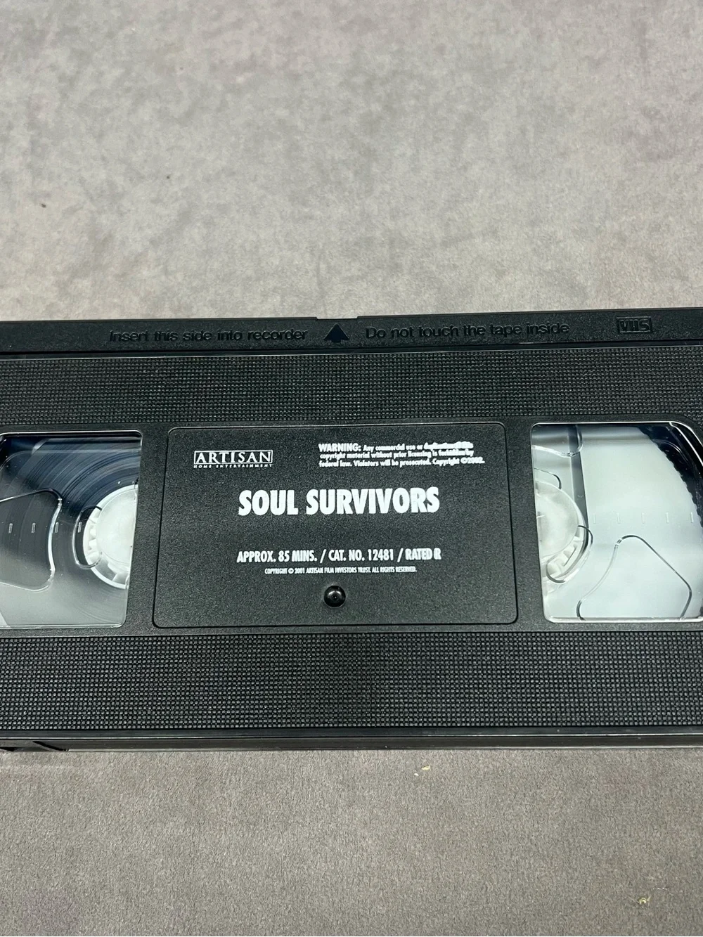Soul Survivors: The Killer Cut — Blue & Black Movie Case